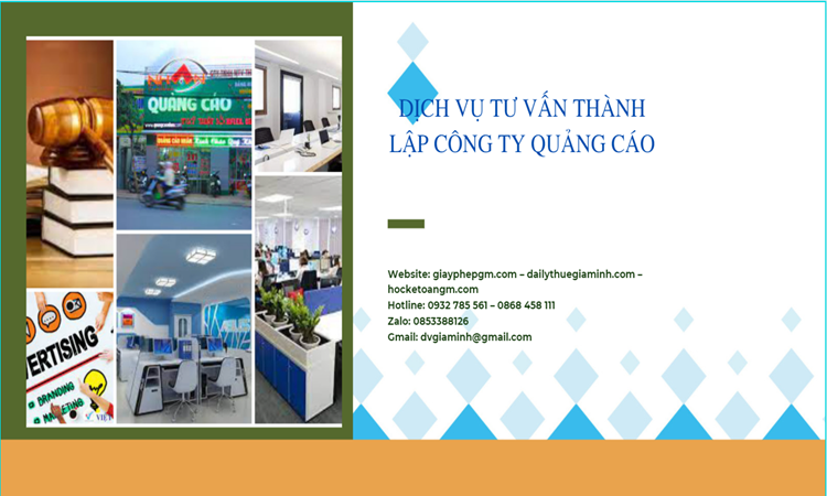 Thành lập công ty quảng cáo tại Quận 1