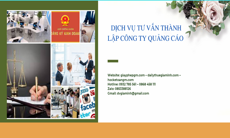 Thành lập công ty quảng cáo tại Quận 2