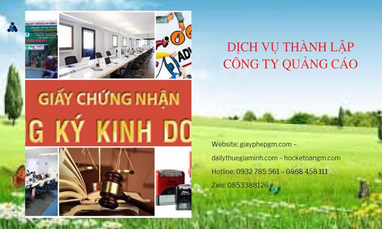 Thành lập công ty quảng cáo tại Quận Cầu Giấy