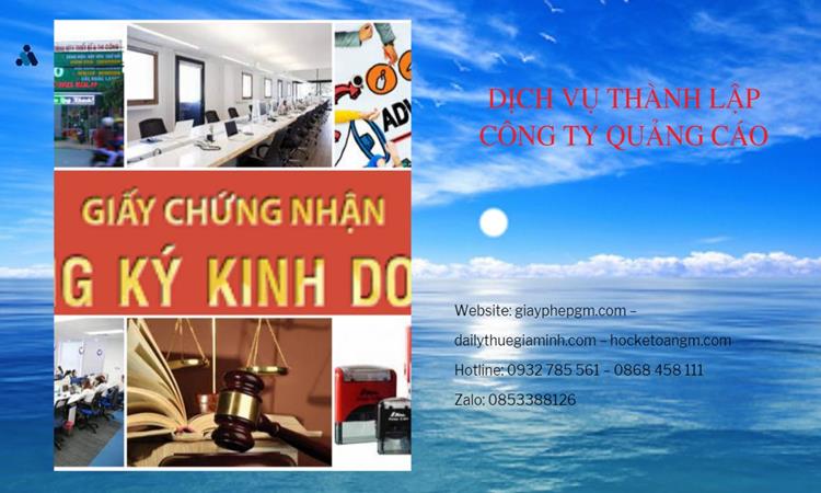 Thành lập công ty quảng cáo tại Quận Nam Từ Liêm