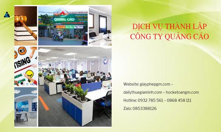 Thành lập công ty quảng cáo tại Quảng Bình