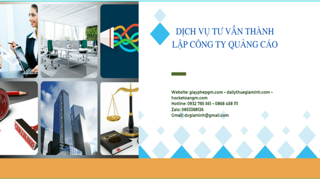 Hướng dẫn thành lập công ty quảng cáo tại Thanh Hóa