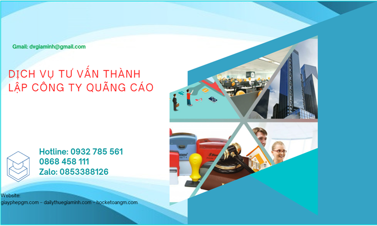 Thành lập công ty quảng cáo tại Thành Phố Hưng Yên