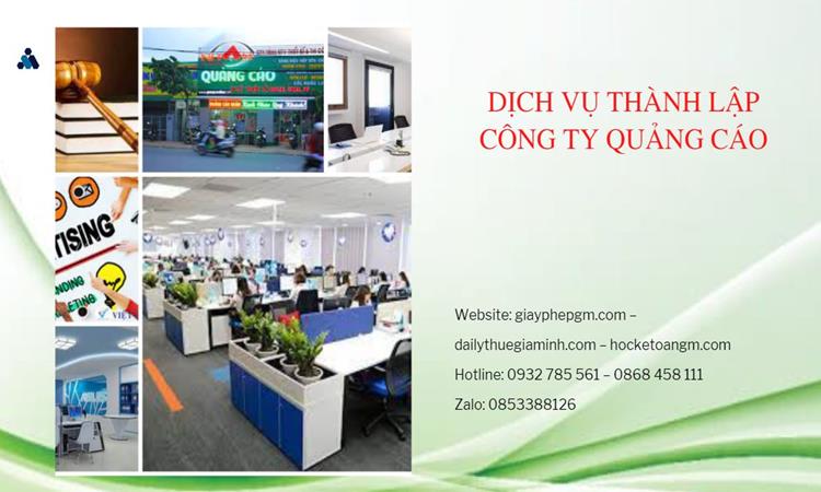 Thành lập công ty quảng cáo tại Tuyên Quang