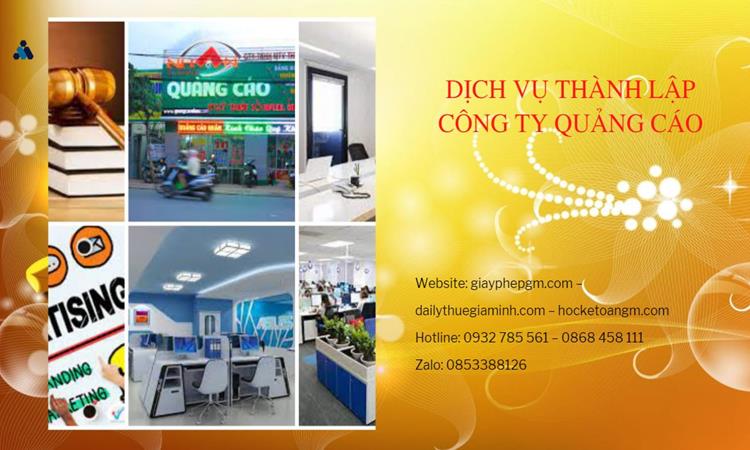 Thành lập công ty quảng cáo tại Yên Bái