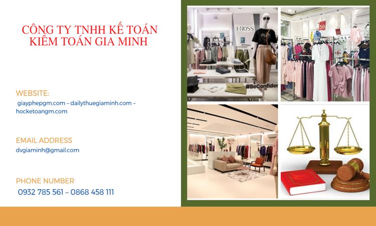  Thủ tục thành lập công ty sản xuất quần áo thời trang tại Hoà Bình 