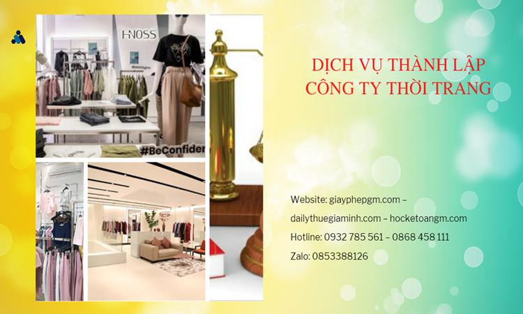  Thủ tục thành lập công ty sản xuất quần áo thời trang tại Lào Cai