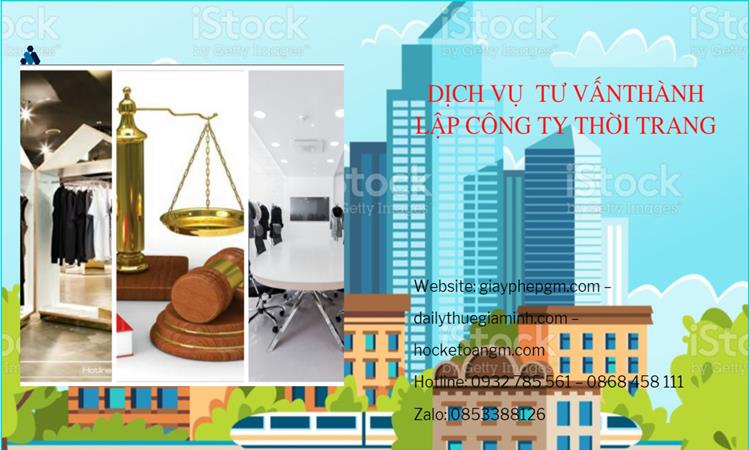 Thủ tục thành lập công ty sản xuất quần áo thời trang tại Quận 6