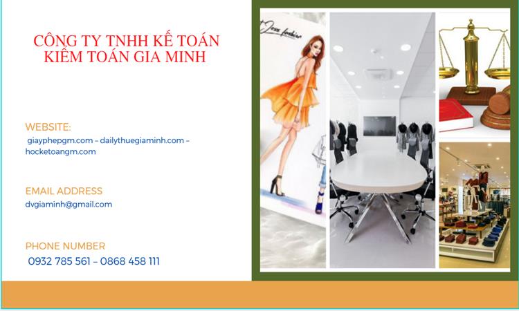 Thủ tục thành lập công ty sản xuất quần áo thời trang tại Quận Bình Thạnh