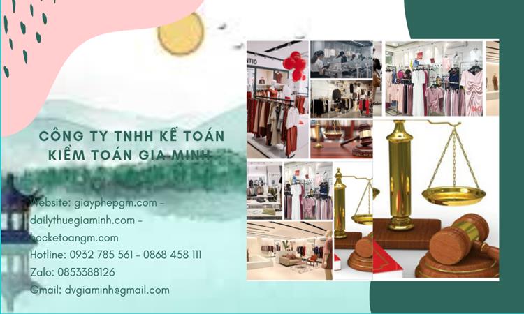 Thủ tục thành lập công ty sản xuất quần áo thời trang tại Quảng Bình