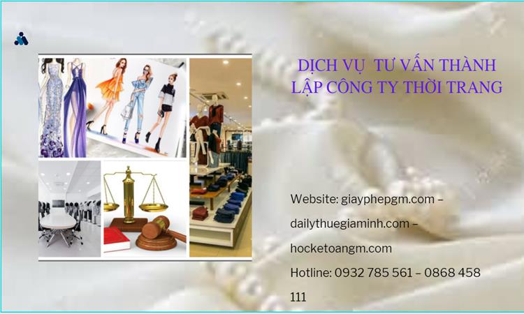  Thủ tục thành lập công ty sản xuất quần áo thời trang tại Quảng Ninh 