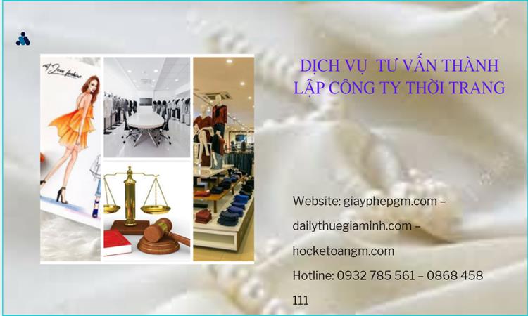 Thủ tục thành lập công ty sản xuất quần áo thời trang tại Sóc Trăng