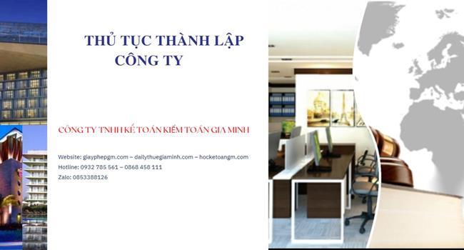 Thủ tục thành lập công ty vàng bạc tại Gia Lai  