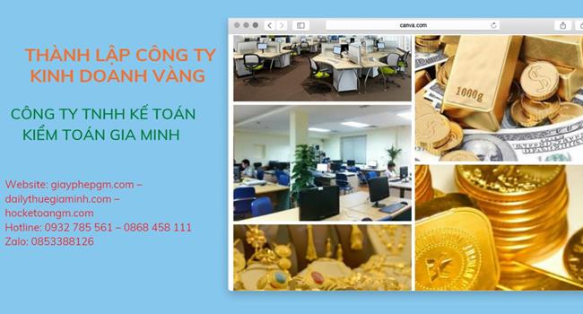 Thủ tục thành lập công ty vàng bạc tại Quảng Bình