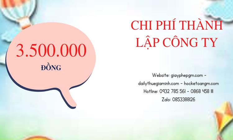 Trình tự thành lập công ty buôn bán đồ gia dụng tại Đồng Tháp