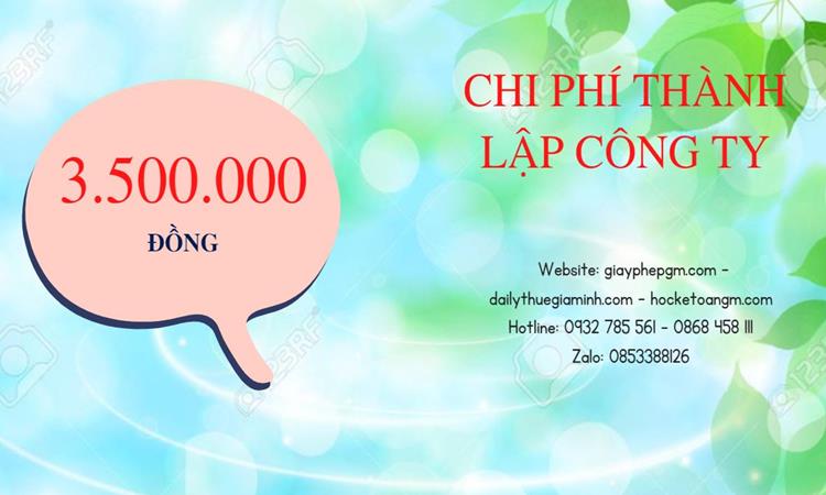 Trình tự thành lập công ty buôn bán đồ gia dụng tại Hà Nam
