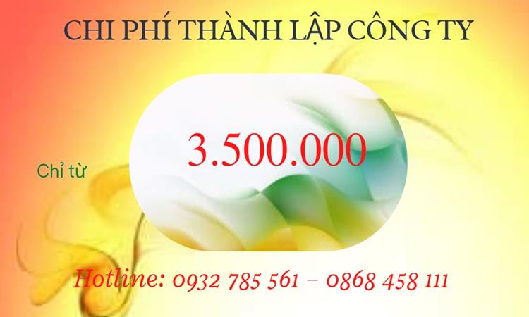 Trình tự thành lập công ty buôn bán đồ gia dụng tại Huyện Vĩnh Thạnh 