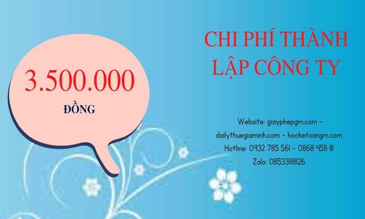 Trình tự thành lập công ty buôn bán đồ gia dụng tại Lai châu