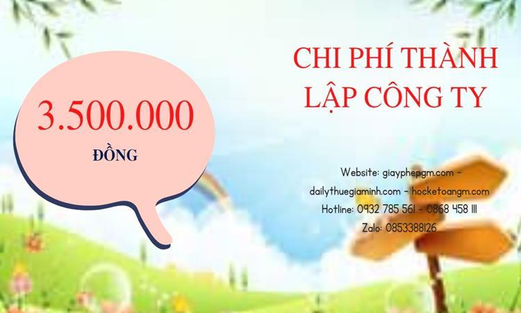 Trình tự thành lập công ty buôn bán đồ gia dụng tại Lạng Sơn