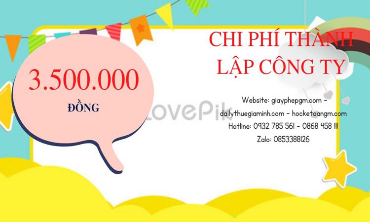 Trình tự thành lập công ty buôn bán đồ gia dụng tại Sơn La