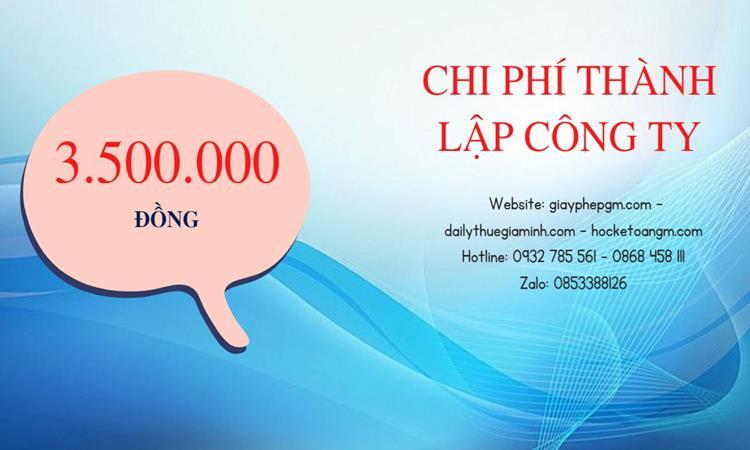 Trình tự thành lập công ty buôn bán đồ gia dụng tại Thái Bình
