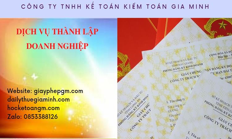 Trình tự thành lập văn phòng đại diện ở Bắc Kạn