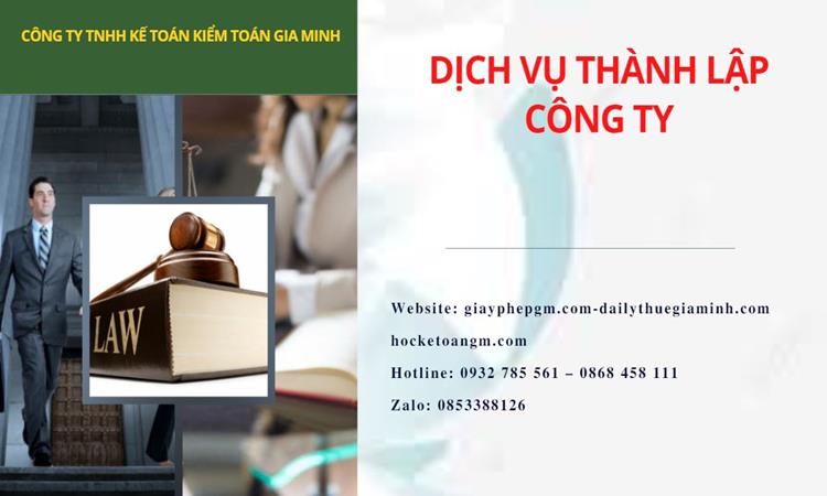 Trình tự thành lập văn phòng đại diện ở Vĩnh Phúc