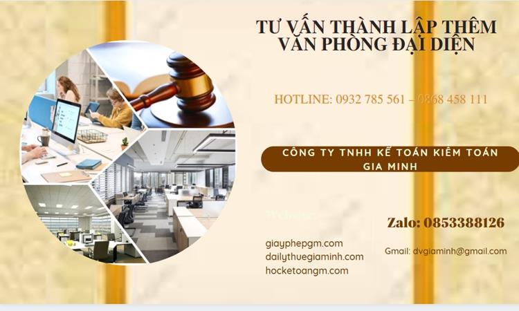 TƯ VẤN THÀNH LẬP THÊM VĂN PHÒNG ĐẠI DIỆN TẠI BÌNH ĐỊNH 4 Tư vấn thành lập thêm văn phòng đại diện tại Bình Định