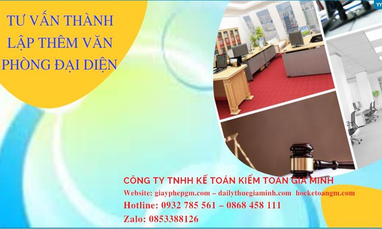 TƯ VẤN THÀNH LẬP THÊM VĂN PHÒNG ĐẠI DIỆN TẠI HÒA BÌNH 4 Tư vấn thành lập thêm văn phòng đại diện tại Hòa Bình