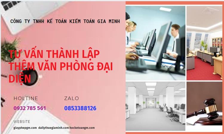 Tư vấn thành lập thêm văn phòng đại diện tại Huyện Thạch Thất