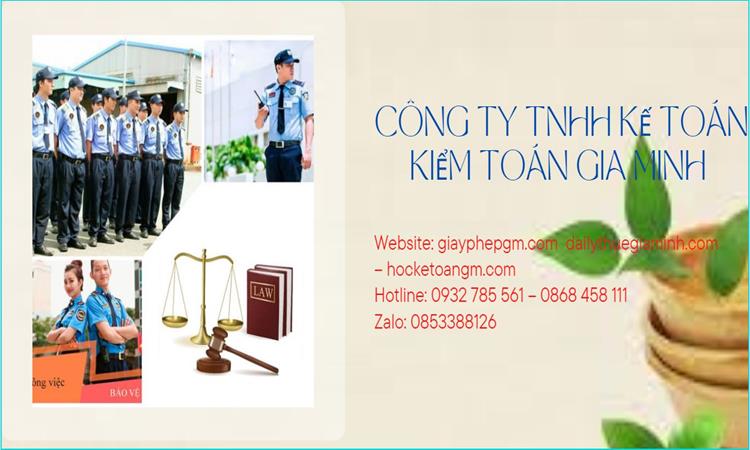 Thủ tục mở công ty dịch vụ bảo vệ tại Hà Nam 