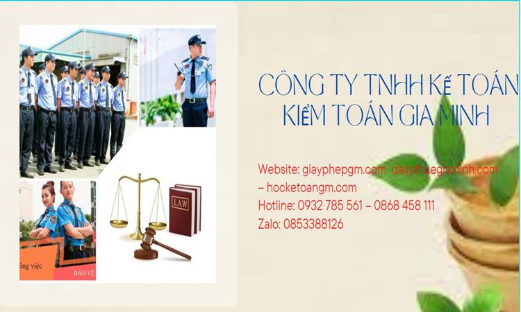 Thủ tục mở công ty dịch vụ bảo vệ tại Thành phố Đà Nẵng 