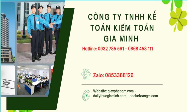 Thủ tục mở công ty dịch vụ bảo vệ tại Thái Nguyên 