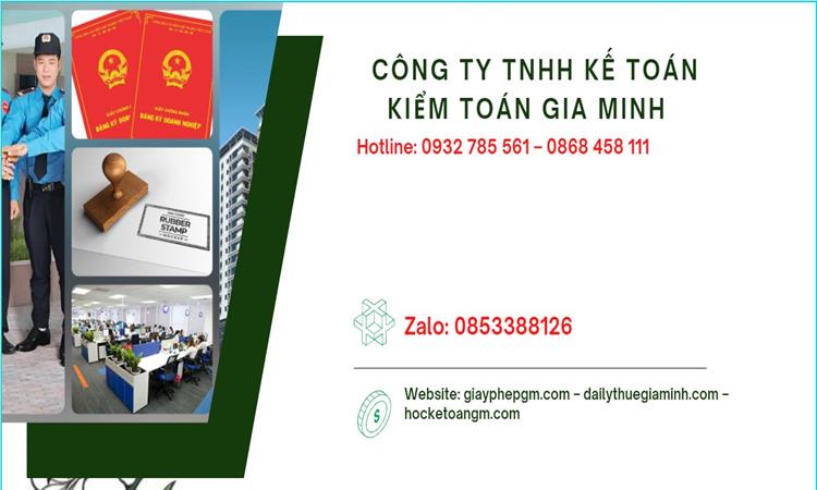 Thủ tục mở công ty dịch vụ bảo vệ tại Huyện Quốc Oai 