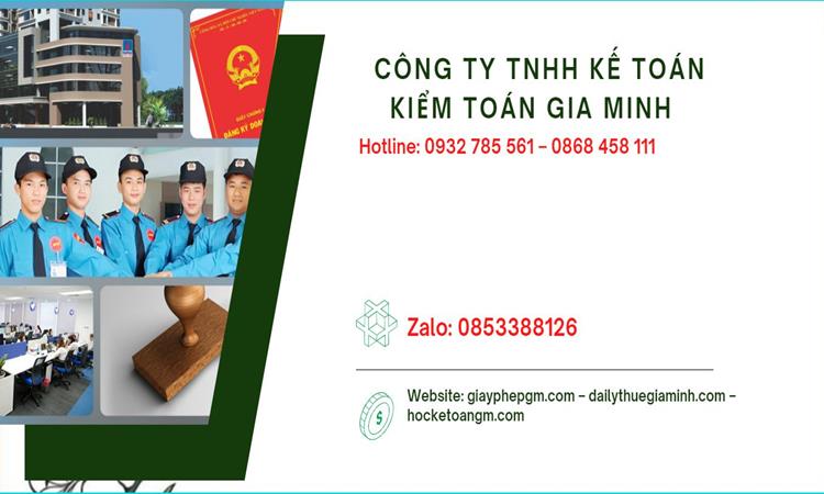 Thủ tục mở công ty dịch vụ bảo vệ tại Tuyên Quang 