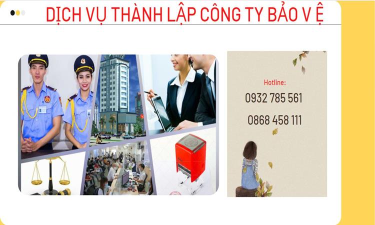Thủ tục mở công ty dịch vụ bảo vệ tại Quận Hoàn Kiếm 