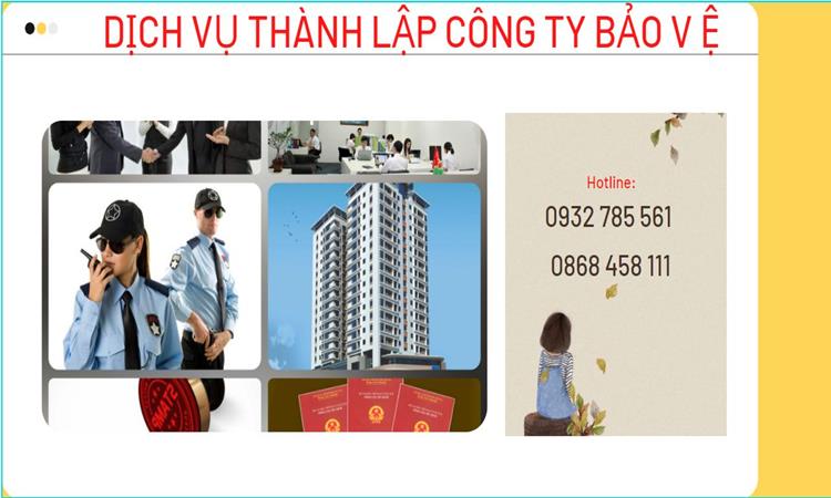 Thủ tục mở công ty dịch vụ bảo vệ tại Quận Cầu Giấy 