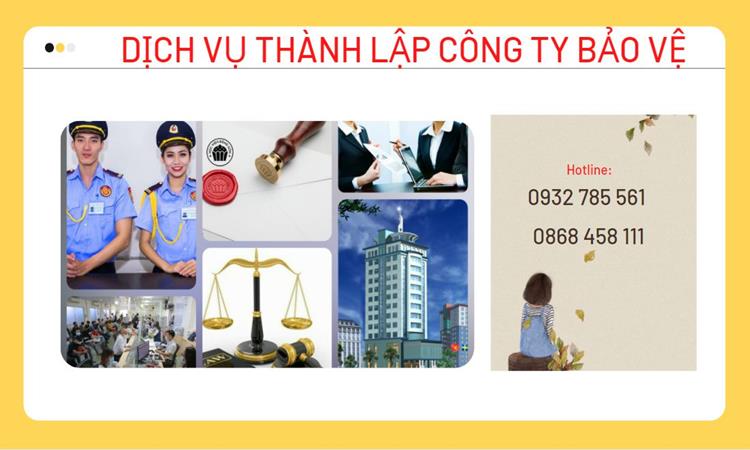 Thủ tục mở công ty dịch vụ bảo vệ tại Nghệ An 