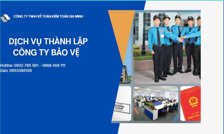 Thủ tục mở công ty dịch vụ bảo vệ tại Quận 11 