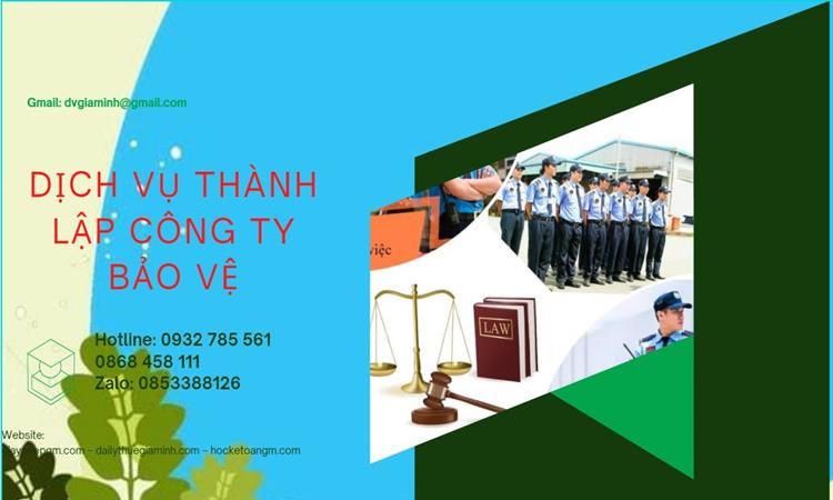 Mở công ty dịch vụ bảo vệ tại Phú Thọ 