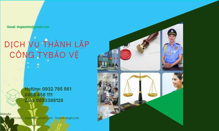 Thủ tục mở công ty dịch vụ bảo vệ tại Trà Vinh 