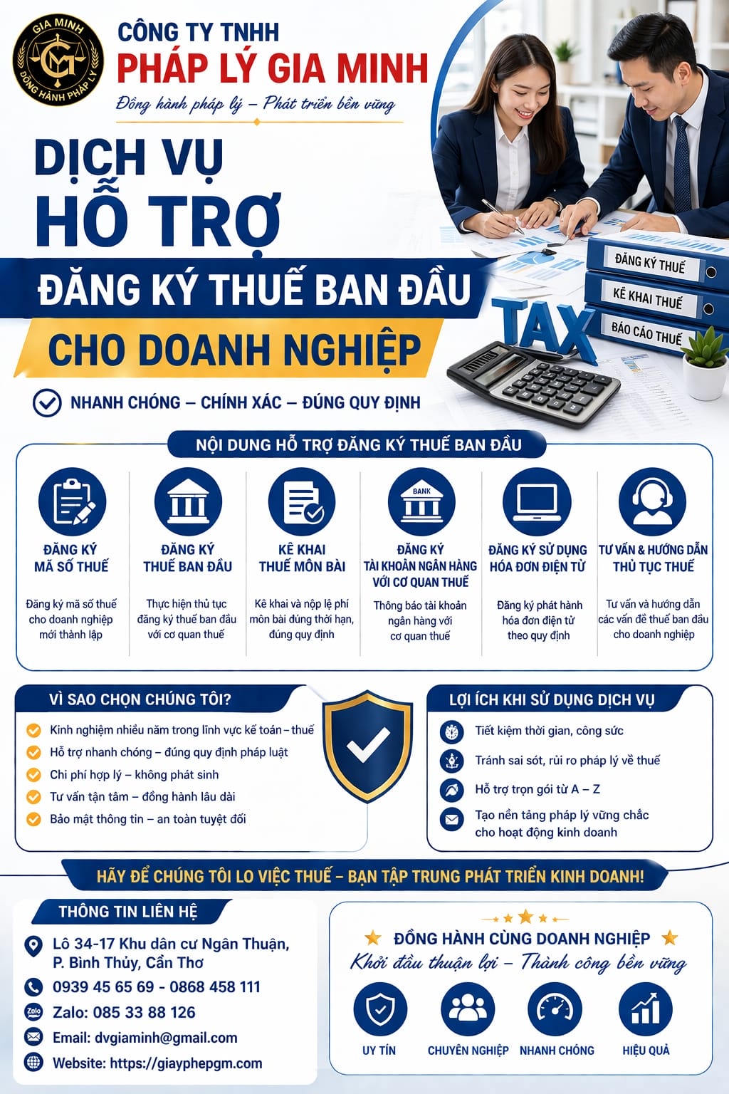 Hồ sơ kê khai thuế ban đầu tại Đà Nẵng gồm những gì