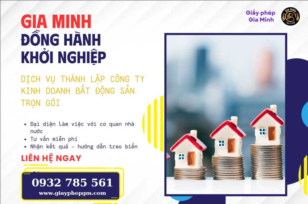 Thủ tục thành lập công ty bất động sản tại Thừa Thiên Huế