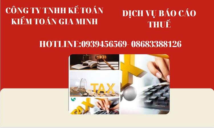 PHÍ DỊCH VỤ BÁO CÁO THUẾ GTGT TẠI QUẢNG TRỊ 4 Thủ tục báo cáo thuế GTGT tại Quảng Trị