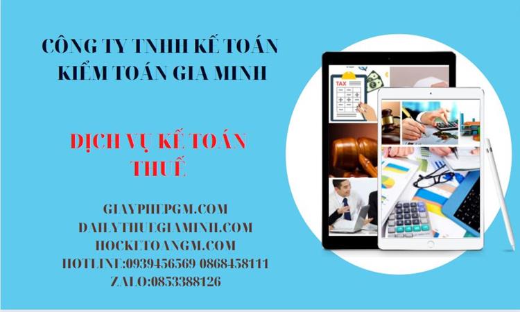 BẢNG GIÁ DỊCH VỤ KẾ TOÁN THUẾ TRỌN GÓI TẠI ĐỒNG NAI 5 Bảng giá dịch vụ kế toán thuế trọn gói tại Đồng Nai