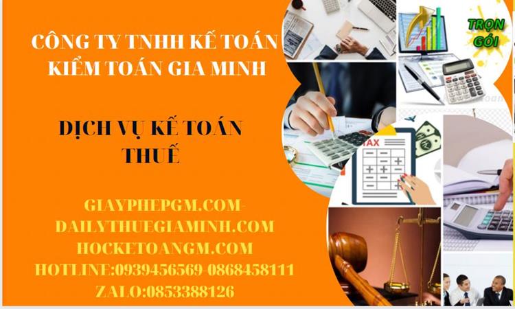 Bảng giá dịch vụ kế toán thuế trọn gói tại Hà Giang 