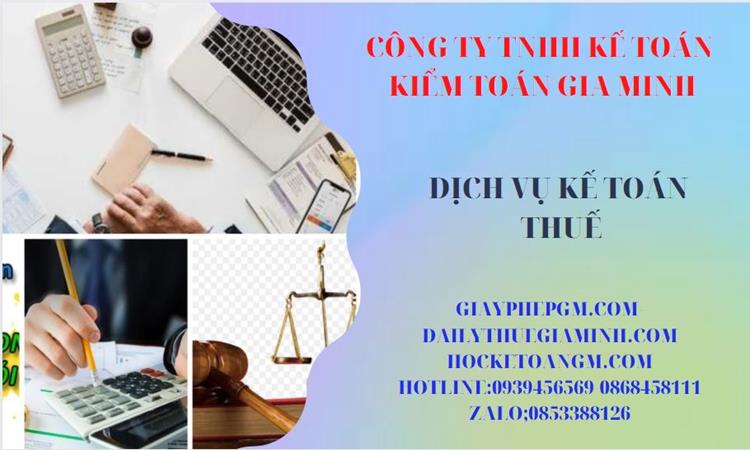 Bảng giá dịch vụ kế toán thuế trọn gói tại Hà Nam 