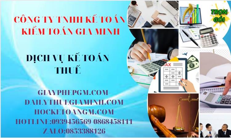 Bảng giá dịch vụ kế toán thuế trọn gói tại Huyện Bình Chánh 