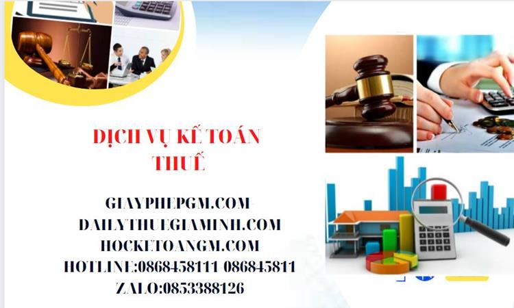 Bảng giá dịch vụ kế toán thuế trọn gói tại Huyện Cờ Đỏ 
