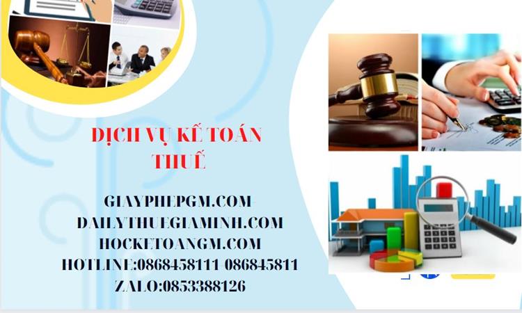 Bảng giá dịch vụ kế toán thuế trọn gói tại Huyện Lý Nhân 